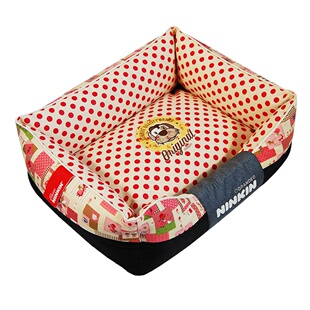 Ninkin棉质狗窝不粘毛耐咬可拆洗狗床金毛拉布拉多哈士奇萨摩狗床