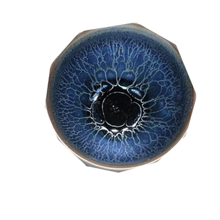 建阳建盏茶杯陶瓷功夫茶具套装品茗杯百花油滴公道茶漏茶壶