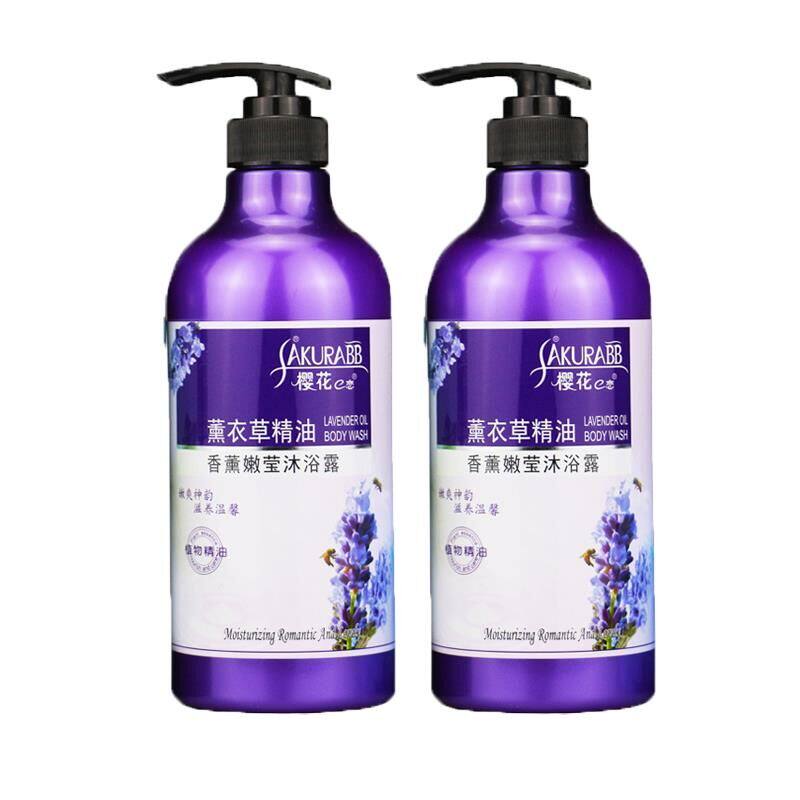樱花e恋薰衣草精油保湿沐浴露