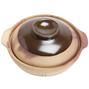 煲仔饭砂锅老式煲汤炖锅家用燃气专用瓦煲无釉土砂锅小号干烧沙锅