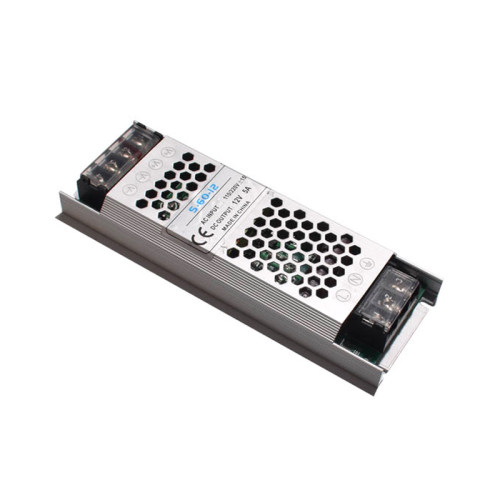 12v24开关电源长薄款长条型灯条拉布灯箱led灯带变压器小体积货架