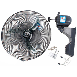 艾美特壁扇壁挂式电风扇挂墙壁18寸家用挂壁式摇头商用墙挂墙风扇