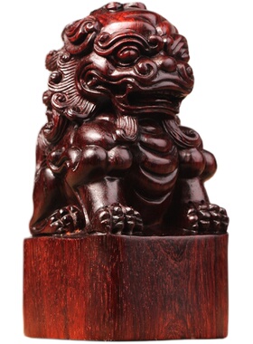 香院印章小叶紫檀木古风名字刻章