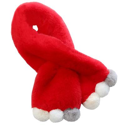 毛绒围巾女冬天仿皮草儿童亲子款