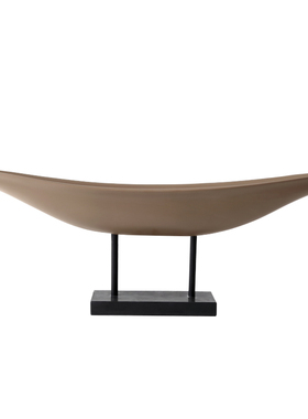 样板间客厅玄关木质工艺品摆件