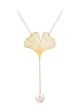 芸所巴洛克珍珠项链女简洁长款