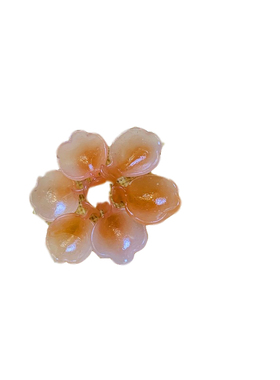 花瓣复古头饰琉璃手工材料