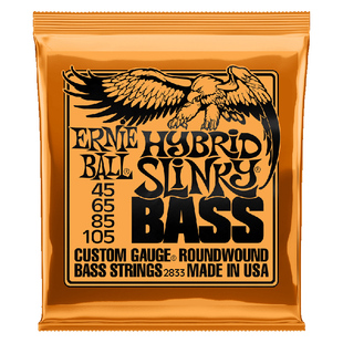 美国Ernie Ball镀镍EB电贝司Bass贝斯4 5 6弦 2834 2836 2833琴弦