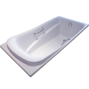 TOTO珠光浴缸PPY1560 PPY1760P HP小户型嵌入深型泡澡浴盆带排水