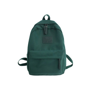 日系书包女初中生中学生小学生绿色背包女双肩包女2025新款大容量