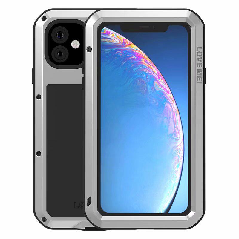 LoveMei适用于苹果iphone11三防手机防摔壳iphone12pro max全包壳欧美硅胶保护套情侣防护防水壳包邮