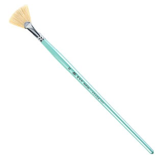 莫帕斯S828猪鬃扇形笔水粉笔套装美术生专用尼龙软毛小号扇形画笔