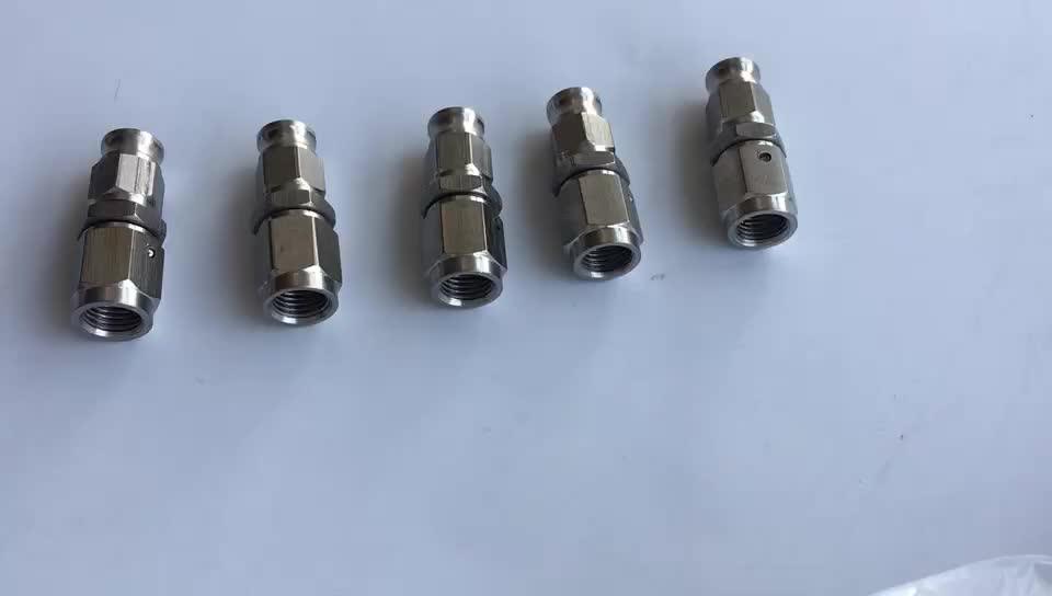 An3 M10 Stable Stainless Steel Crimp Banjo Bolts Fitting Hose End For