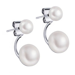 【古蒂】天然淡水珍珠耳环S925纯银珍珠耳钉防过敏珍珠耳坠女耳饰