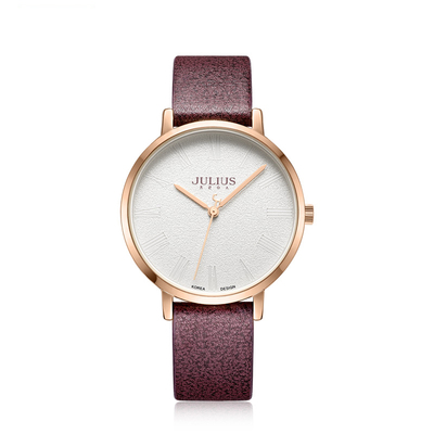 正品聚利时女士简约韩版大表盘