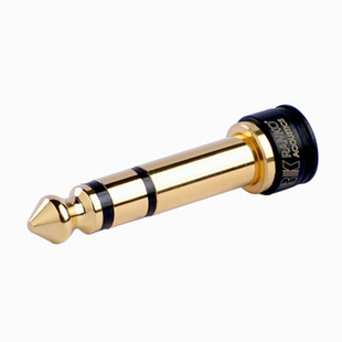 美国原装 龙格 RCP-100 6.3转3.5转换头 耳机转换头 母音频转接头