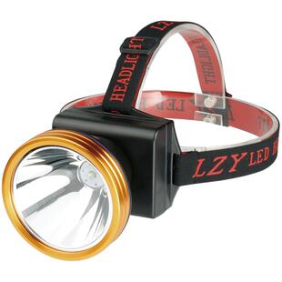 炫华胜LED头灯强光充电超亮头戴式手电筒探照防水大功率黄光710