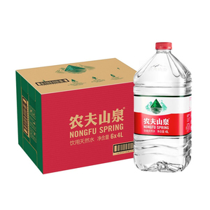 农夫山泉饮用天然水 4L*6桶整箱 天然营养环保