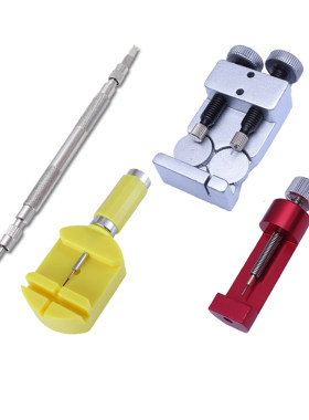 修表工具截表器调表器手表维修拆卸换表带套装取钢表链调表改长短