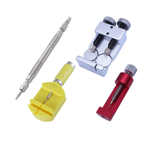 修表工具截表器调表器手表维修拆卸换表带套装取钢表链调表改长短