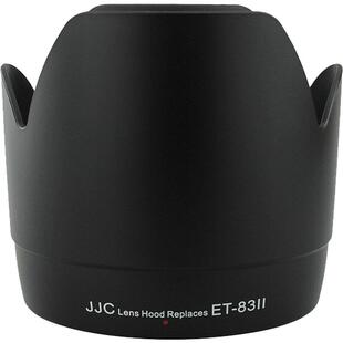 JJC 适用佳能70-200 f2.8L遮光罩 小白镜头遮光罩 ET-83II 77mm