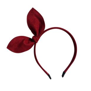 韩国麻花编织毛呢料兔耳朵发箍/头箍蝴蝶结发饰头饰 发卡百搭包邮