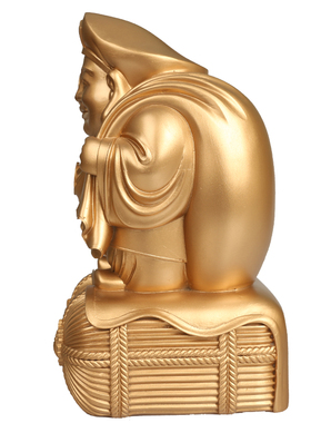 正品虎年李居明大富翁摆件