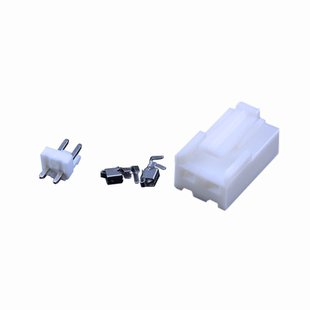 10套VH3.96接插件接线器2P连接器电线2孔线路板接头插簧插头插座