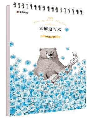 墨点美术素描速写本绘画空白