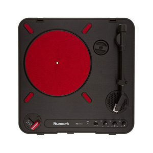 Numark露玛PT01 pt-01 usb便携式搓碟小黑胶唱机7寸scratch