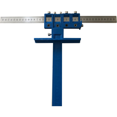橱衣柜门板抽屉拉手定位尺可调节