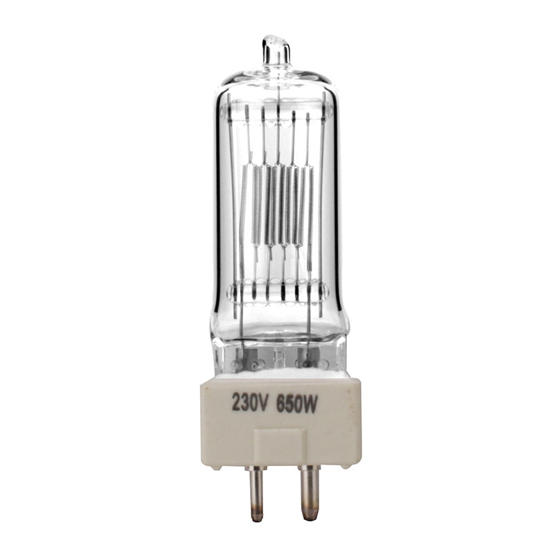 300w影视聚光灯泡gy9.5大小脚 110v-120v电压 CP/81 FKW型号500w