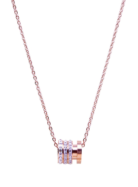 转运珠项链ins日韩版钛钢镀过敏