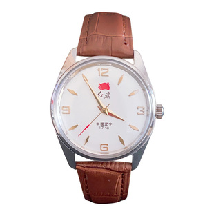 红旗国产复古风怀旧手表库存新表手动上弦机械表经典上发条