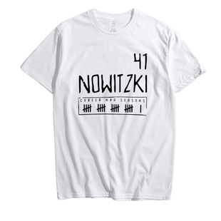 诺维斯基退役T恤纪念短袖 诺天王篮球半袖衣服 定制团队服班服 男