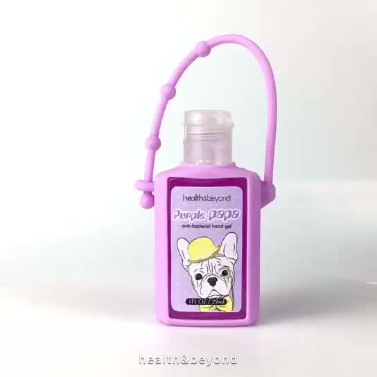 30ml Mini Pocket Waterless Hand Sanitizer With Silicone