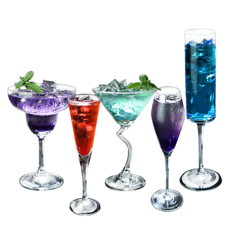 玻璃三角鸡尾酒杯子玛格丽特杯