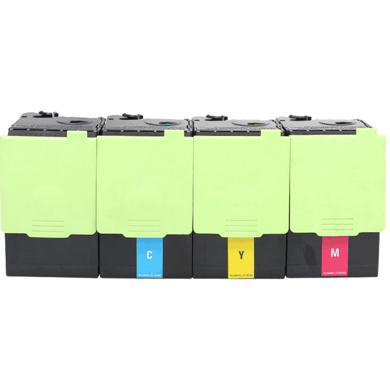 彩格适用联想LT4683粉盒C8300N C8700DN墨粉盒MC8300DN LT4683CS1彩色激光打印机硒鼓粉盒碳粉 黑红蓝黄 四色