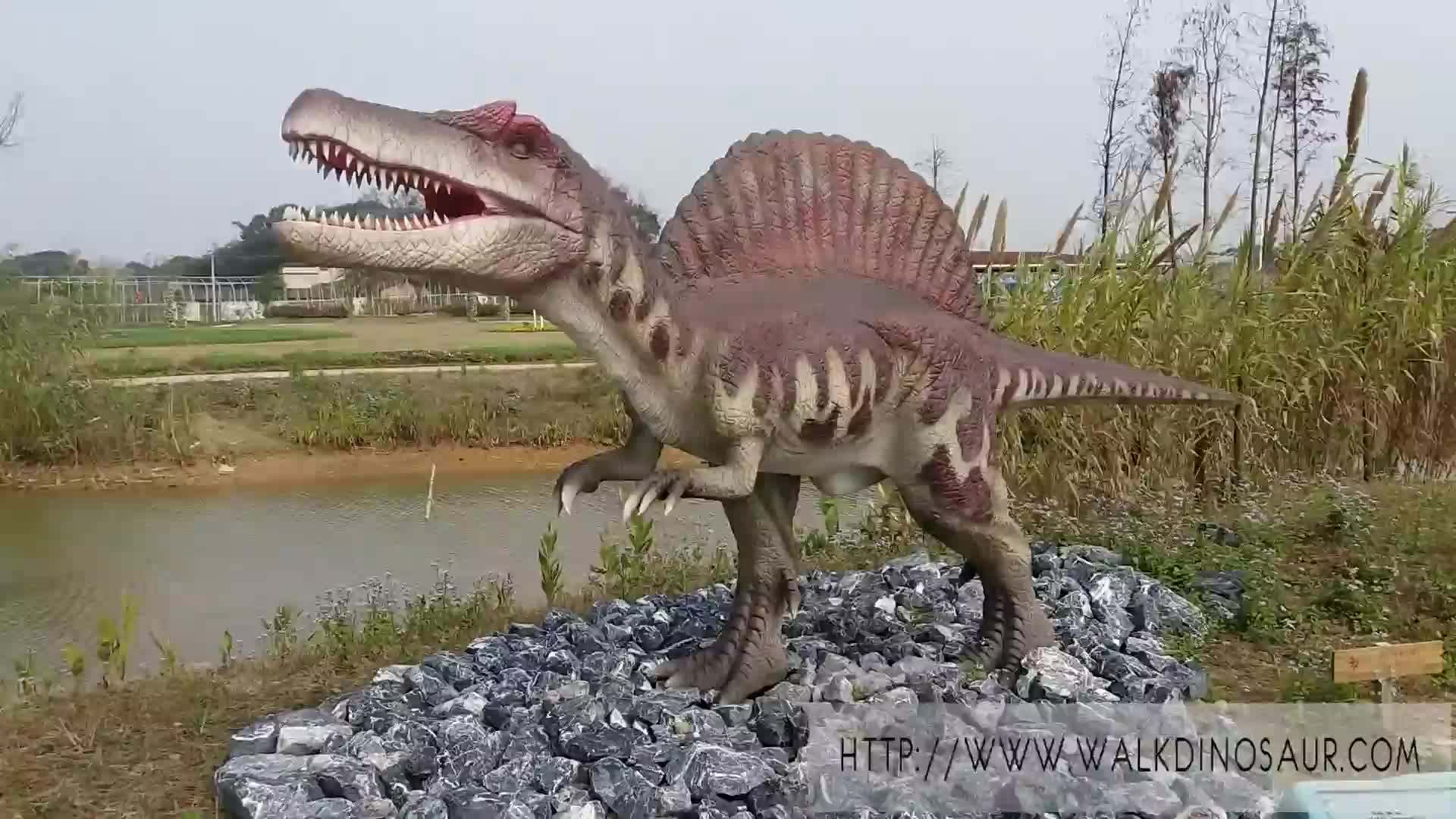 Big Size Spinosaurus For Dinosaur Park,Animatronic Dinosaur For Sale