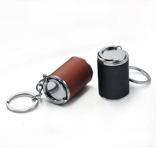 硬币筒钥匙扣圈链金属储钱罐存钱罐零钱罐生日礼物创意个性钱币筒