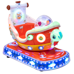 厂家直销QQ鲸投币摇摇车儿童电动玩具摇摆机画屏摇摇乐