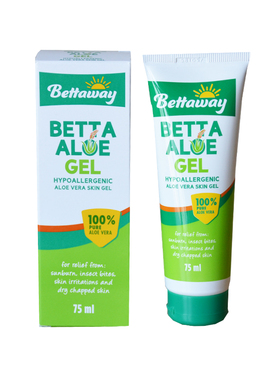 南非BETTAWAY高纯度芦荟胶膏面膜清爽保湿补水晒后修复蚊虫叮咬