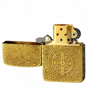 ZIPPO原装正品打火机 限量版纯铜1941复刻五面康斯坦丁正版