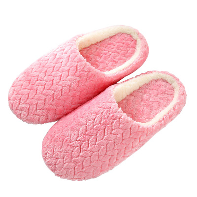 Conymee木地板静音软底棉拖鞋