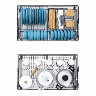 500橱柜拉拦650碗蓝304不锈钢720拉篮阻尼900抽屉600拉蓝800碗架