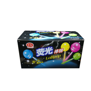 WanHeDa香港万和荧光棒棒糖发光夜光棒KTV演唱会结婚喜糖30个