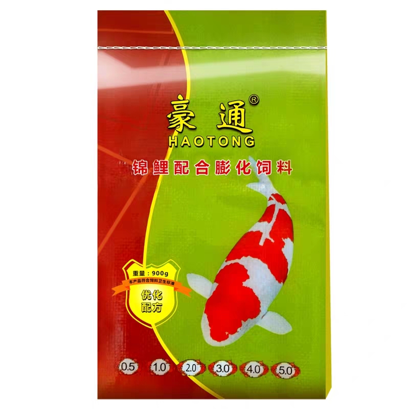 鱼缸中型锦鲤颗粒通用袋装饲料