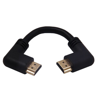 左弯对右弯HDMI2.0版本60HZ侧弯头标准HDMI高清电视机4K*2K视频线