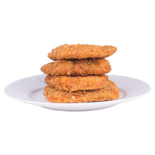 牧爵香辣鸡腿肉咔滋裹粉腿排油炸冷冻调理香辣汉堡鸡腿堡10片装