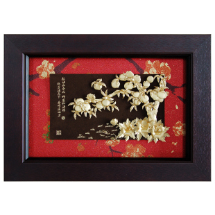 桃李满门金箔画毕业送老师教师节礼物导师同学聚会创意礼品纪念品